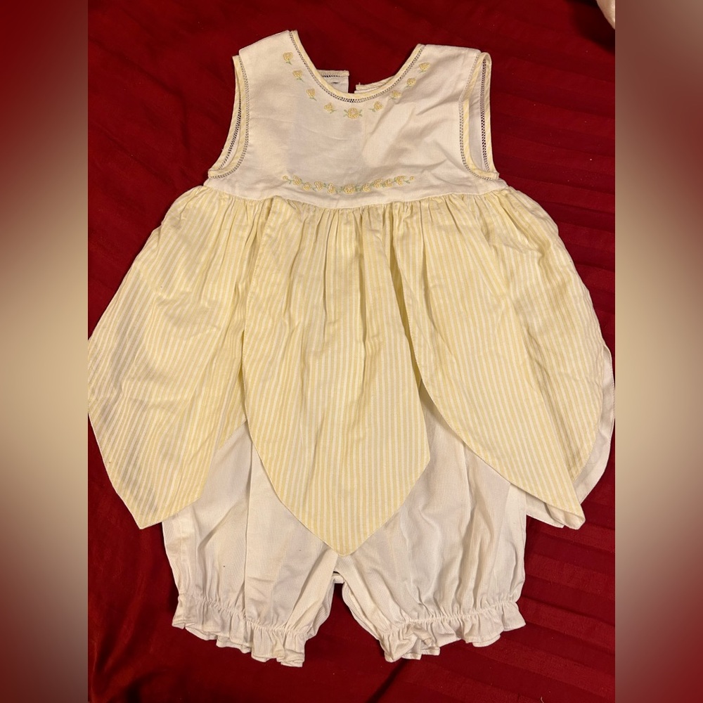 Little Girls Dress and Romper